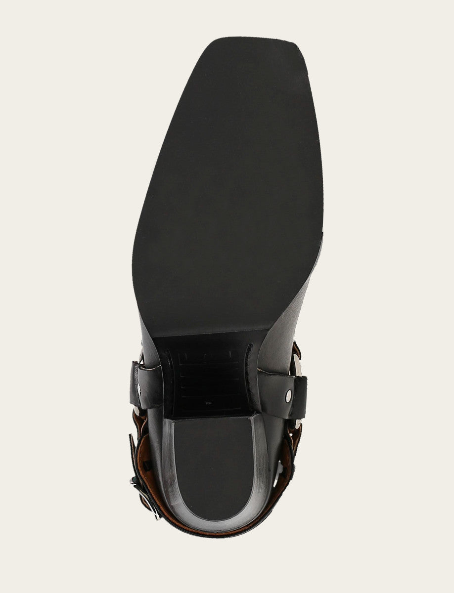 Women's Black Shiloh Harness Belted Boot