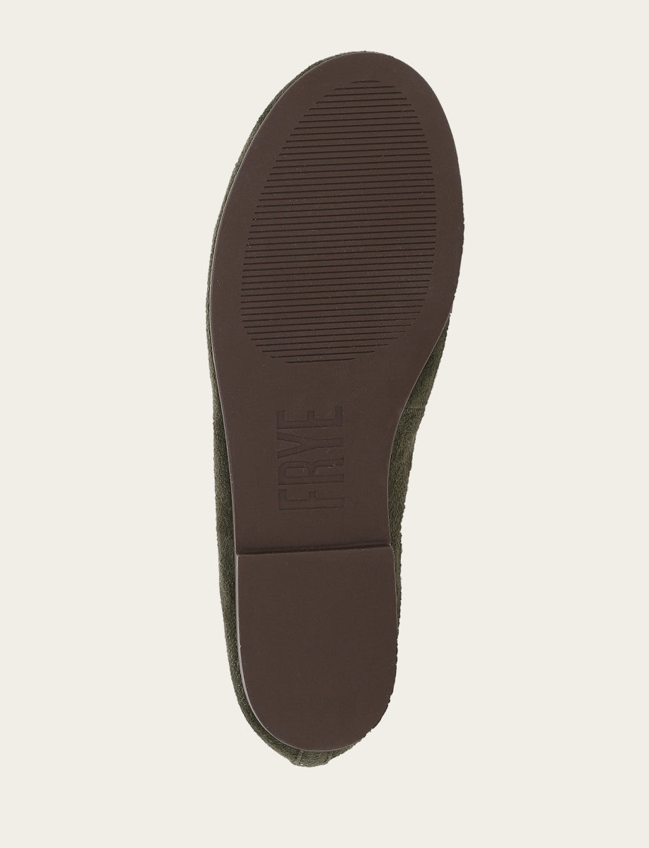 Women's Dark Olive Emma Ballet Shoe