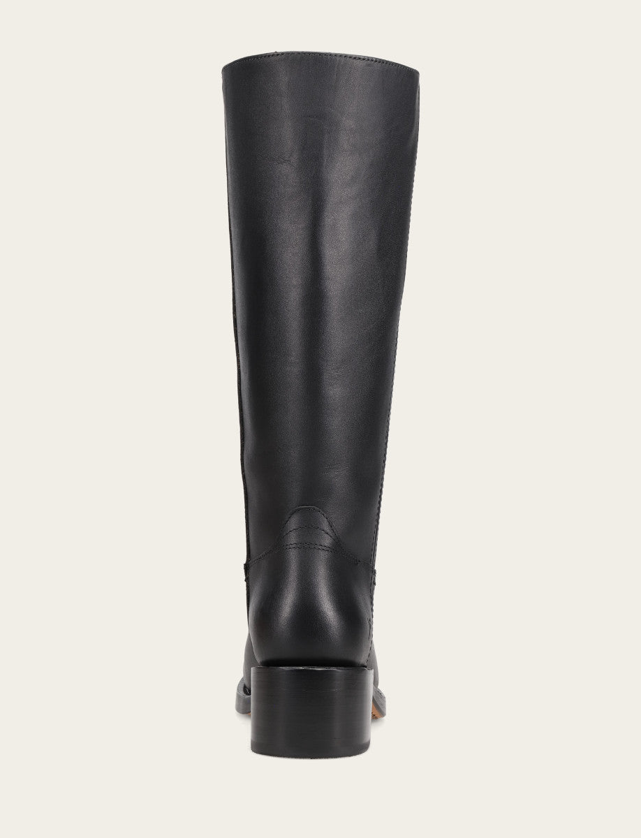 Women's Black Campus 14L Wide Calf Boots