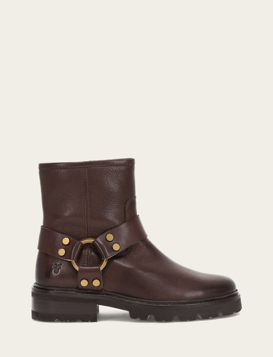 Women's Chocolate Olivia Harness Short Booties
