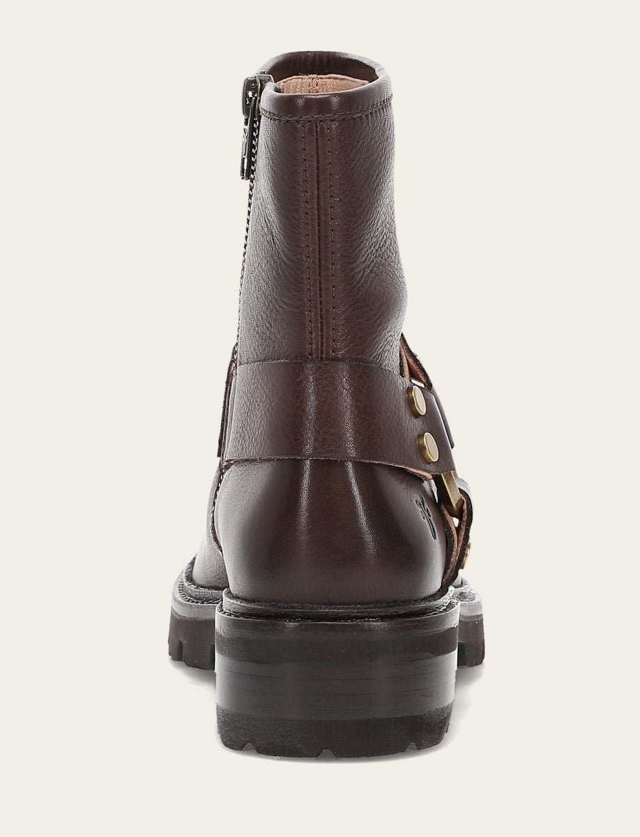 Women's Chocolate Olivia Harness Short Booties