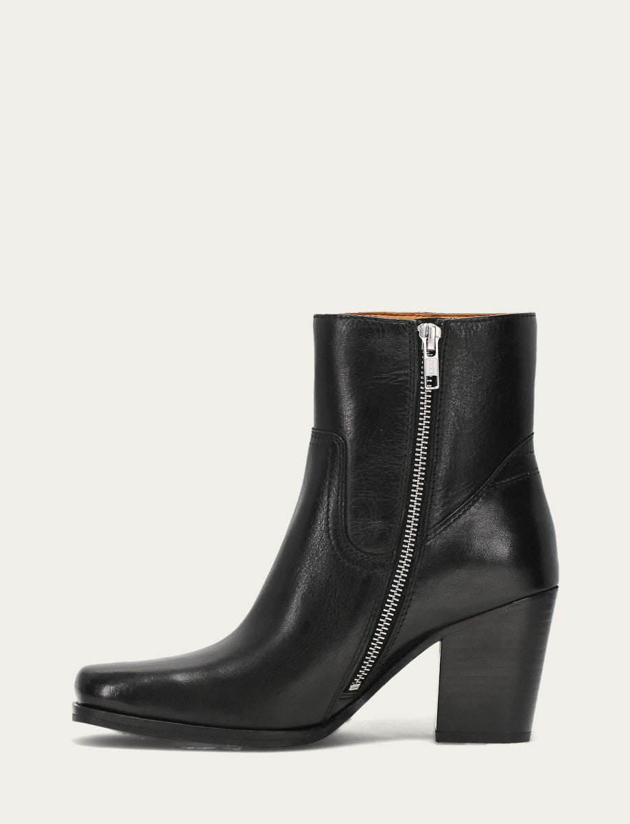 Women's Black Shiloh Zip Booties