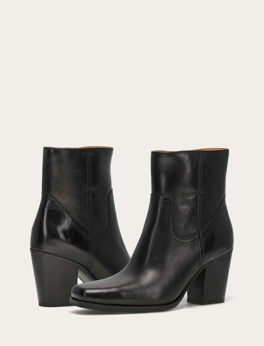 Women's Black Shiloh Zip Booties