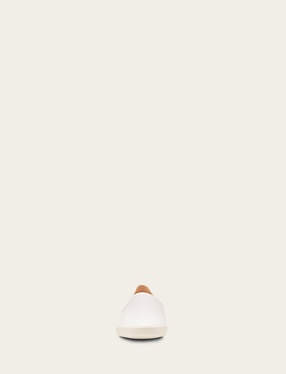 Women's White Melanie Slip On Sneakers