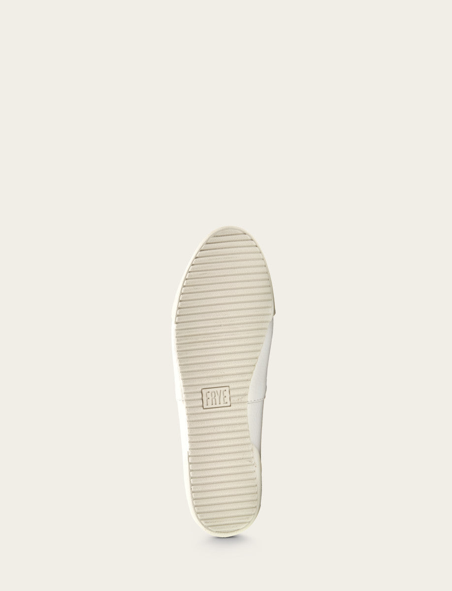 Women's White Melanie Slip On Sneakers