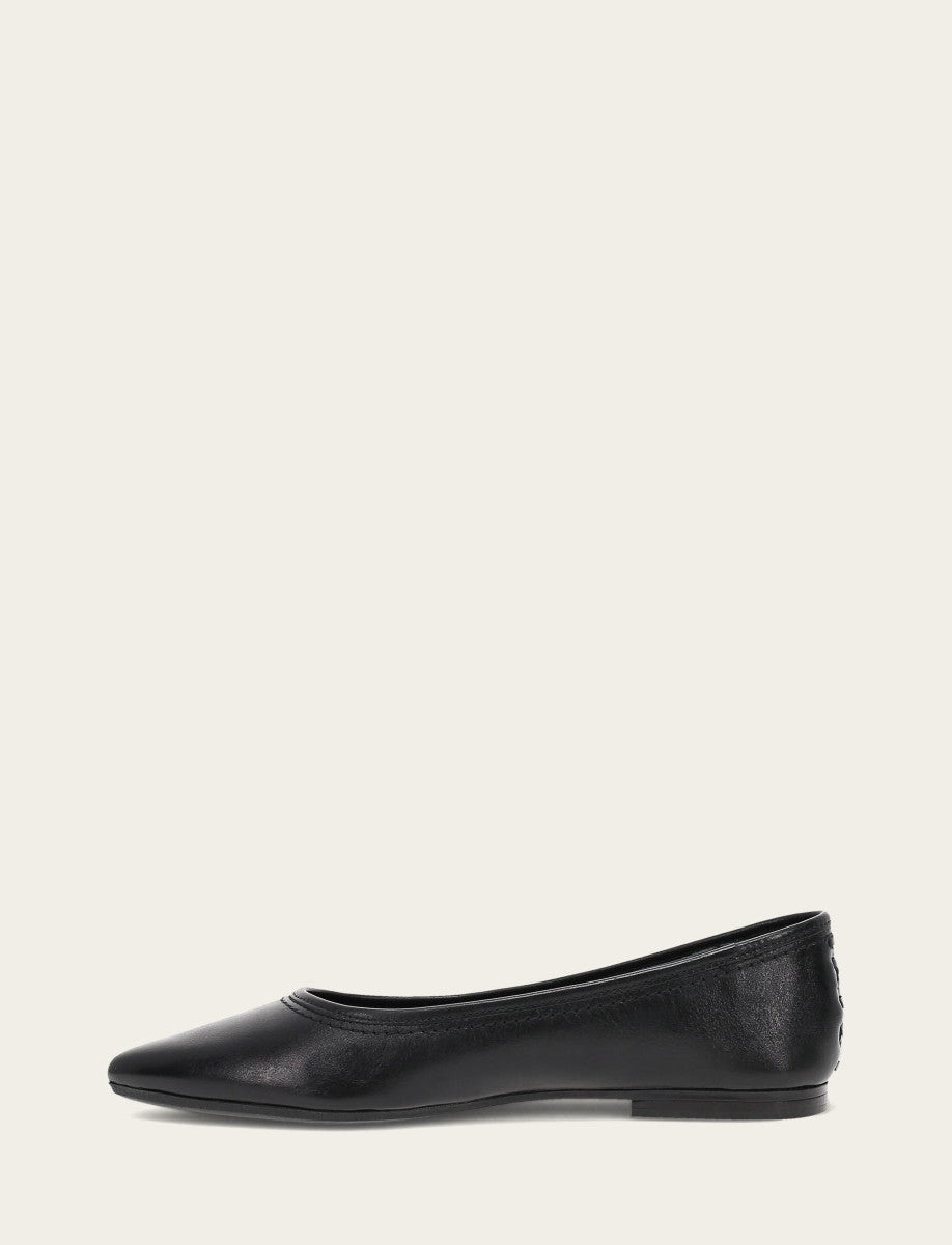 Women's Black Heather Ballet Flats
