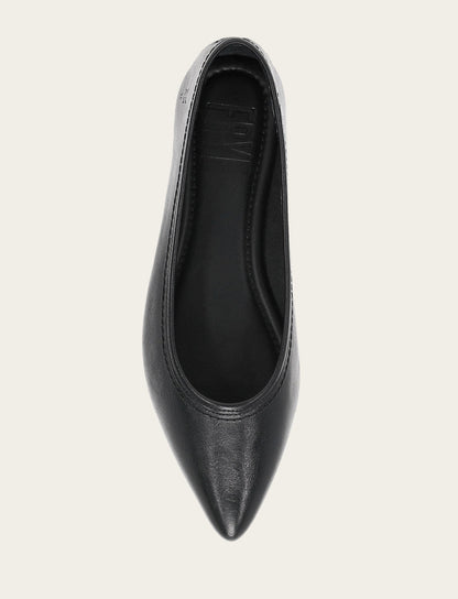 Women's Black Heather Ballet Flats