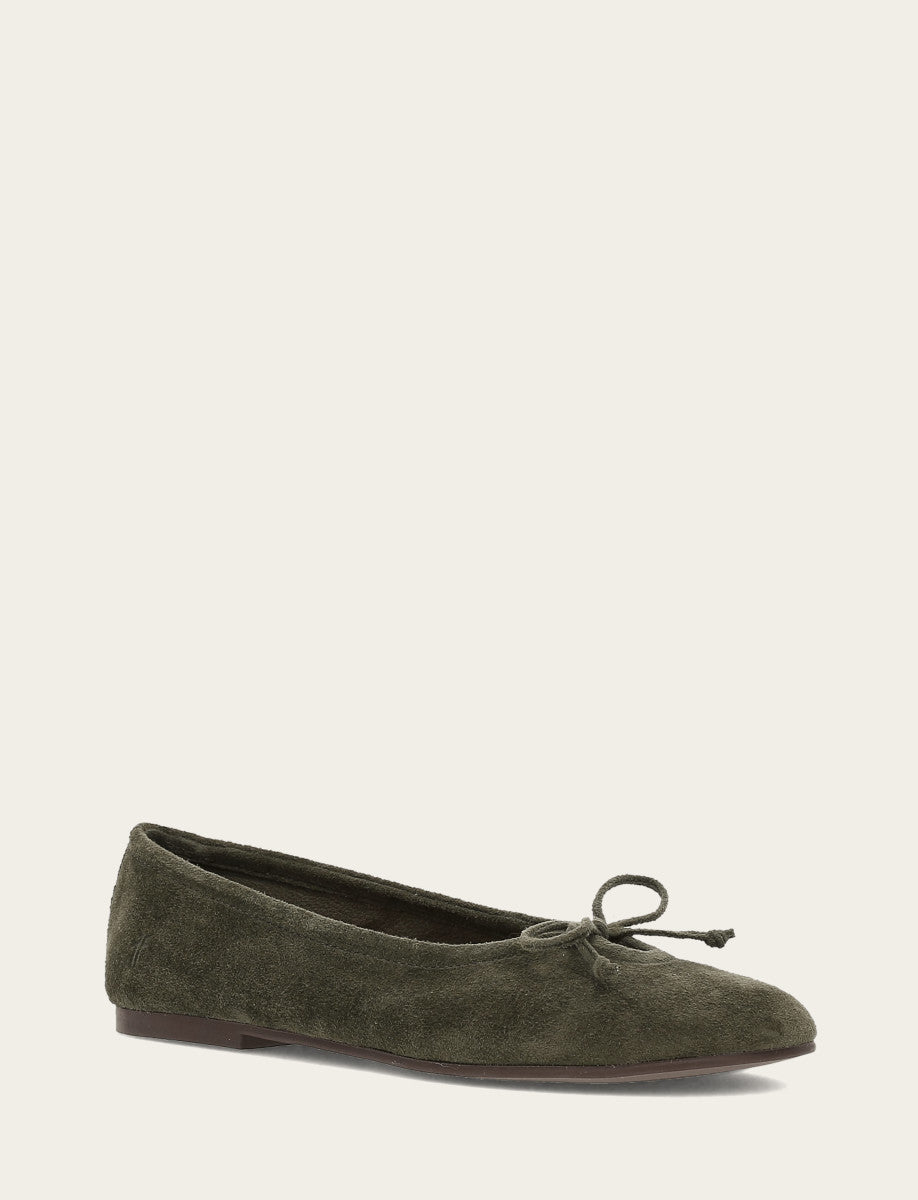 Women's Dark Olive Emma Ballet Shoe