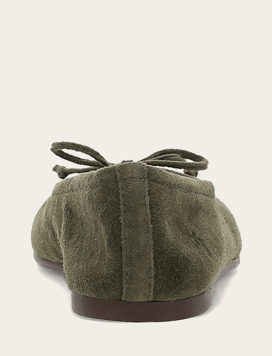 Women's Dark Olive Emma Ballet Shoe