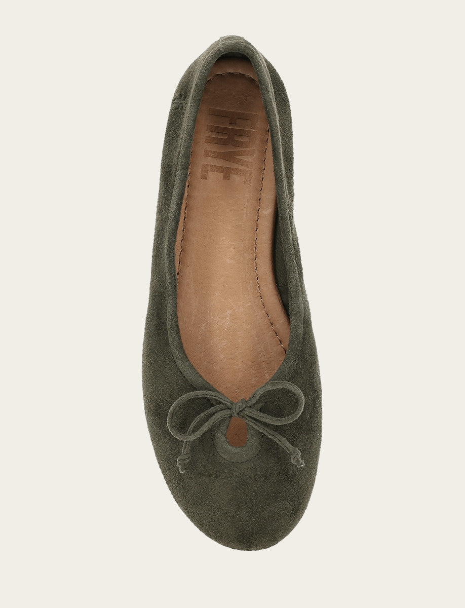 Women's Dark Olive Emma Ballet Shoe