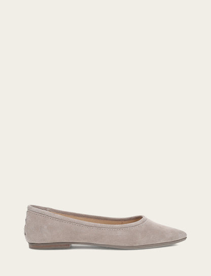 Women's Taupe Heather Ballet Flats