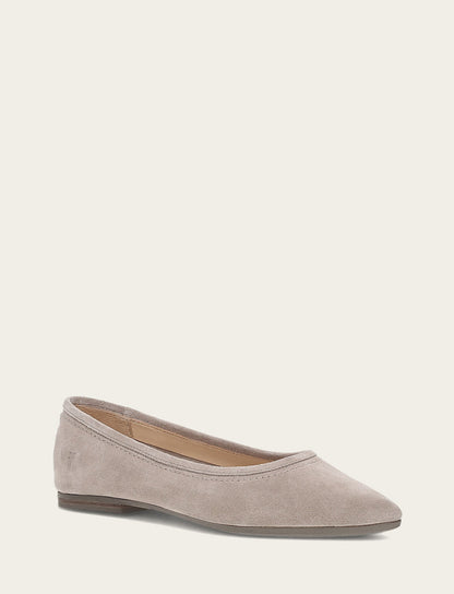 Women's Taupe Heather Ballet Flats