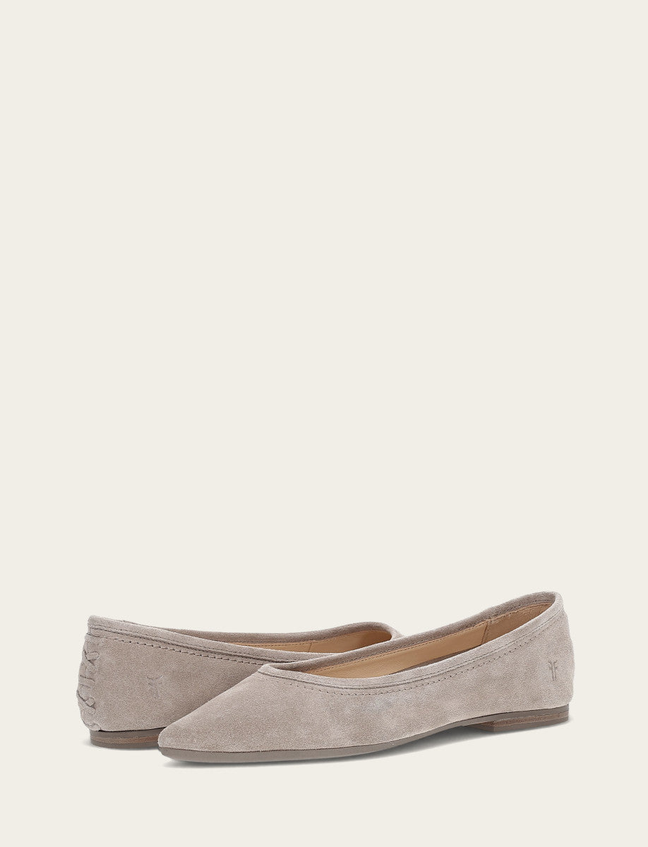 Women's Taupe Heather Ballet Flats