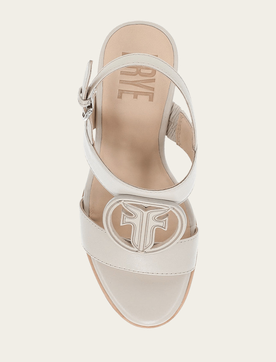 Women's Ivory Rachel Logo Sandals