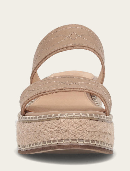 Women's Clay Joy Woodstock 2 Band Platform Slide Sandals