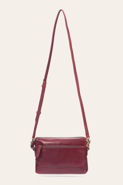 Berry Lacquer Melissa Crossbody Wristlet