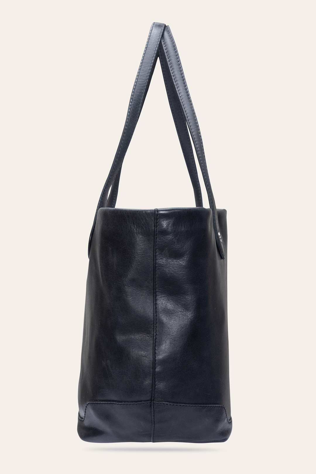 Kenzie Unlined Black Tote
