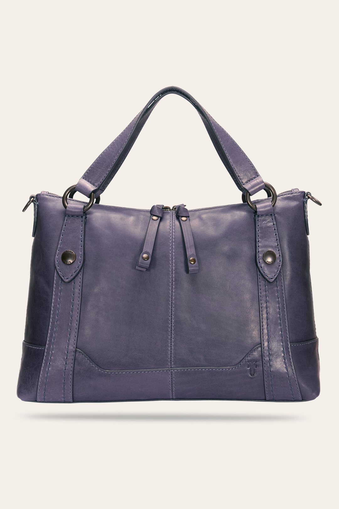 Melissa Eggplant Medium Satchel