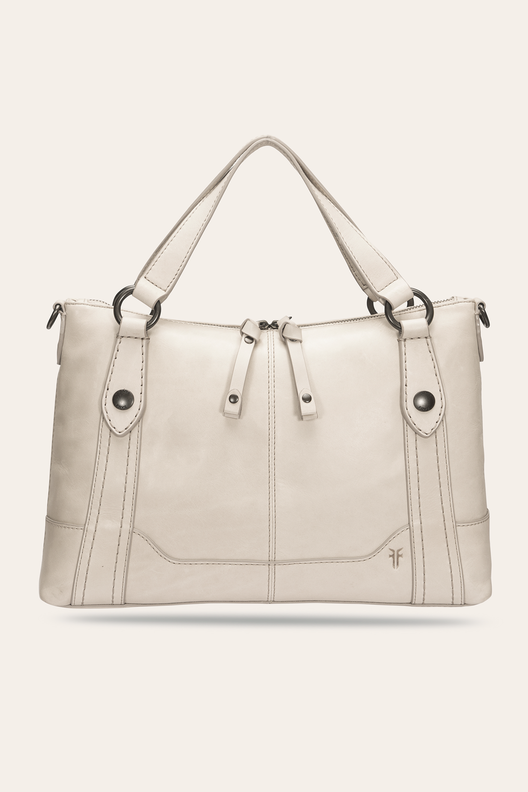Melissa Nude Medium Satchel