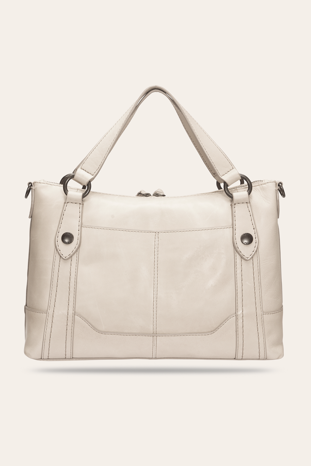 Melissa Nude Medium Satchel
