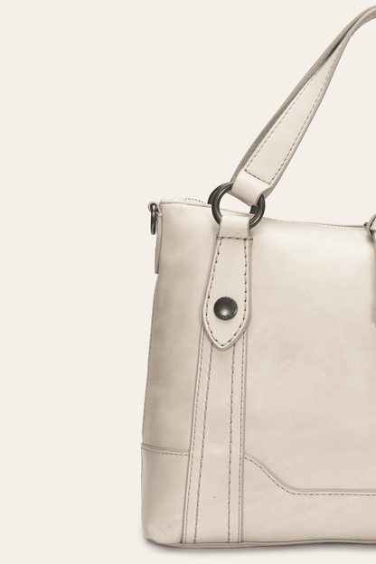 Melissa Nude Medium Satchel