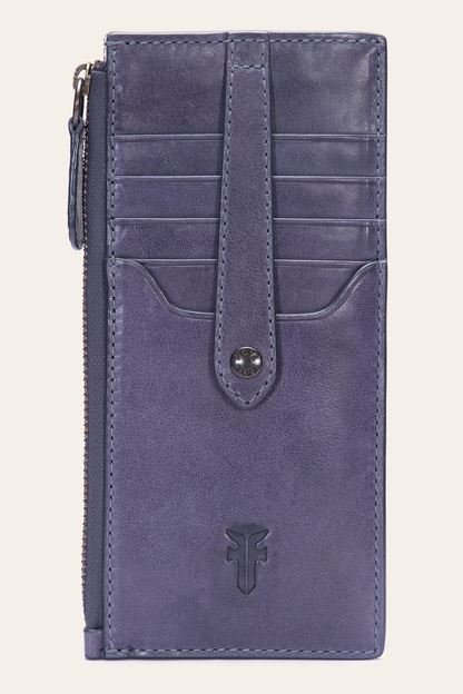 Melissa Eggplant Snap Card Wallet