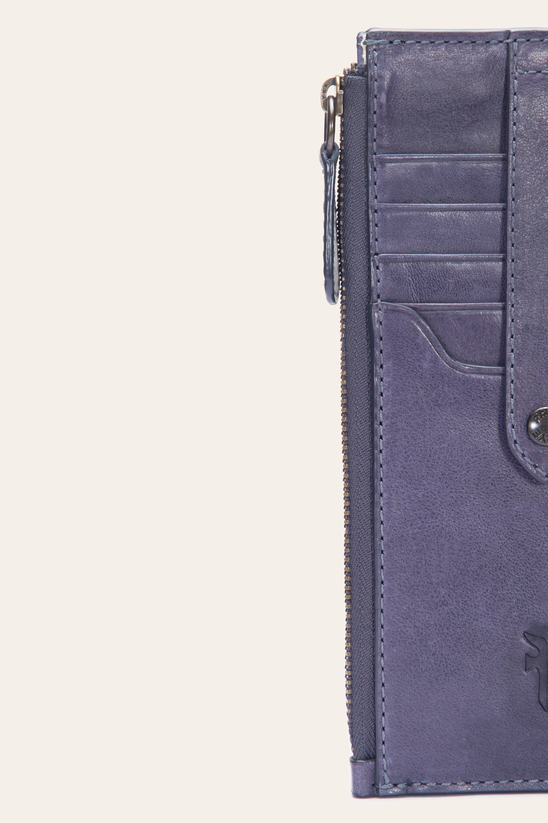 Melissa Eggplant Snap Card Wallet
