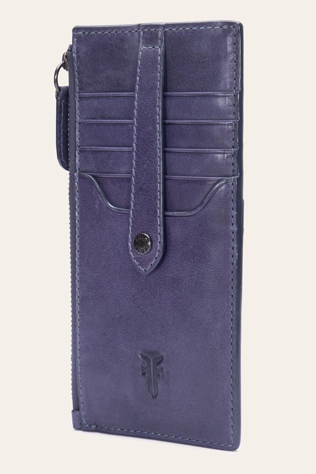 Melissa Eggplant Snap Card Wallet