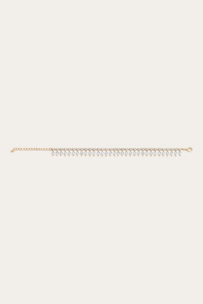 Women’s Marquise Fringe Bracelet | Aurate x The Frye Company