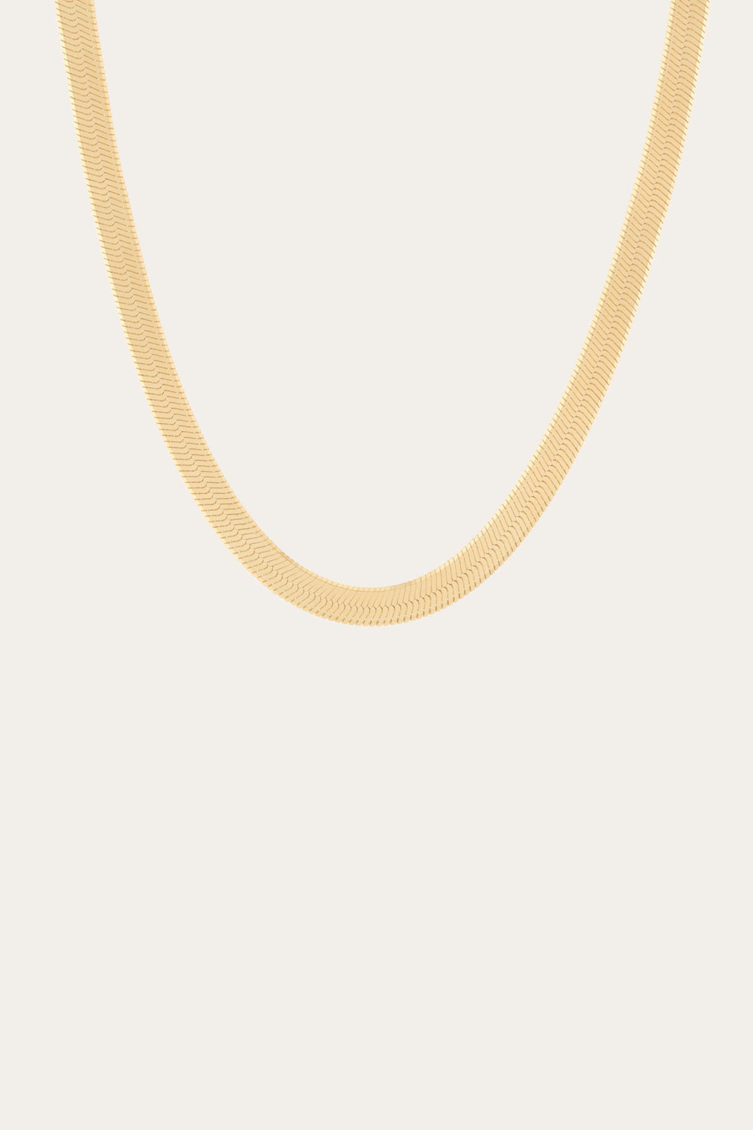 Women’s Extra Bold Herringbone Necklace | Aurate x The Frye Company