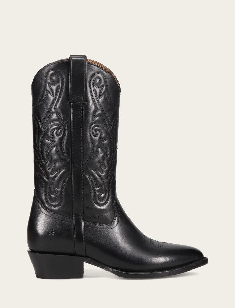 Men's Black Bruce Pull On Tall Boots