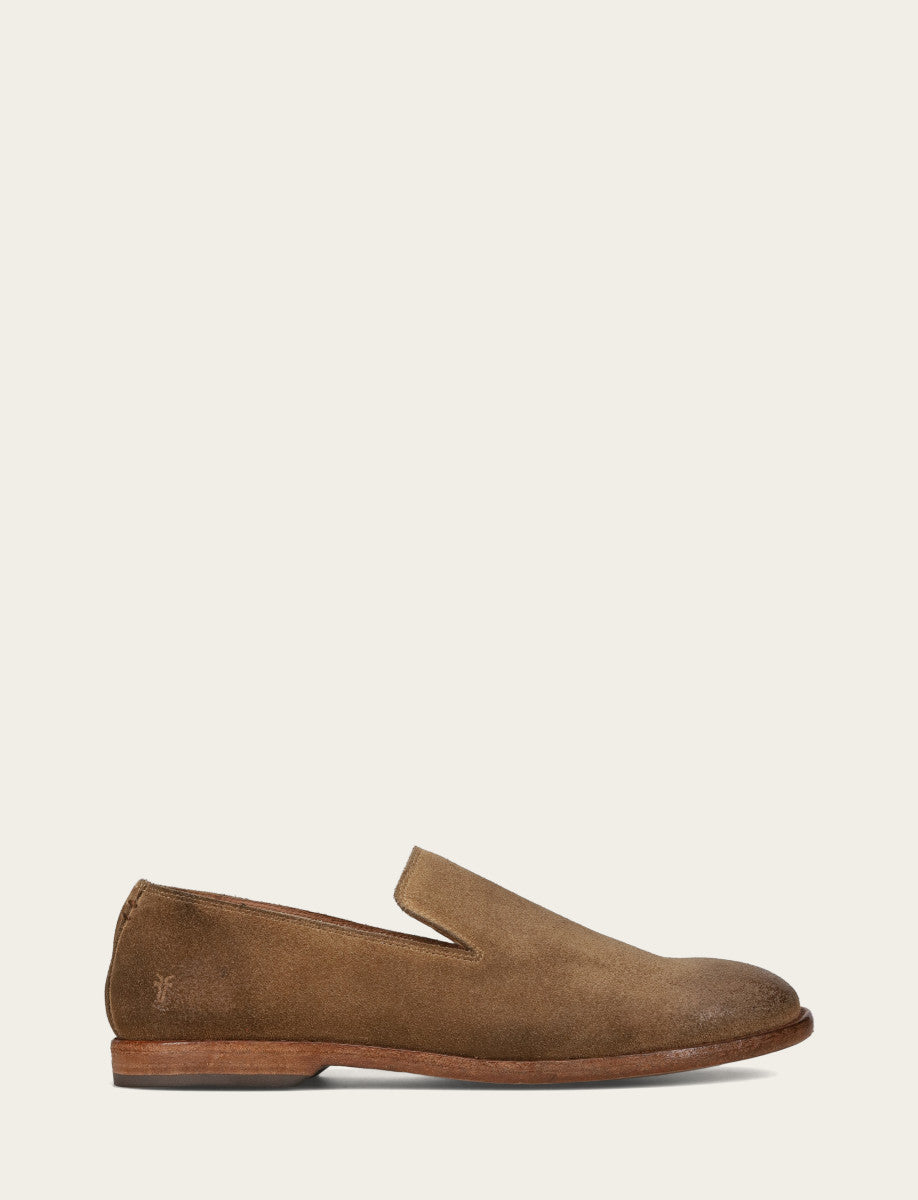 Men's Ash Waxed Suede Chris Venetian Loafers